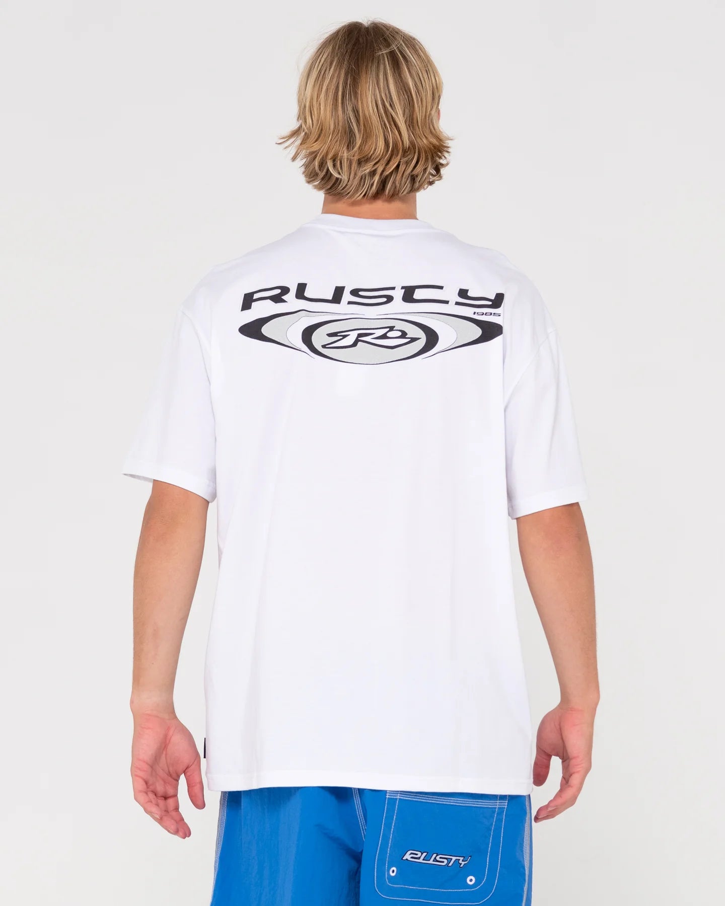 RUSTY IRE EYE SHORT SLEEVE MENS TEE