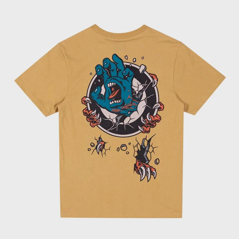 SANTA CRUZ ROSKOPP SCREAMING TARGET CENTRE TEE