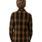 SANTA CRUZ BOYS MFG AXLE PLAID BUTTON UP SHIRT