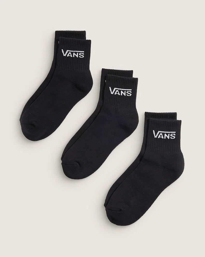 VANS CLASSIC HALF CREW SOCKS 3PACK