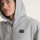 VANS STRETCH LOGO FULL ZIP FLEECE JACKET