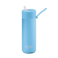FRANK GREEN 20oz 595mil STRAW LID REUSABLE CERAMIC BOTTLE