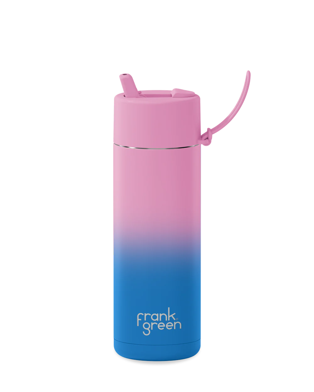 FRANK GREEN 34OZ/1L GRADIENT FLIP STRAW LID BOTTLE