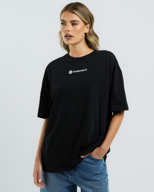 THE MAD HUEYS HUEYS WOMENS OVERSIZED TEE