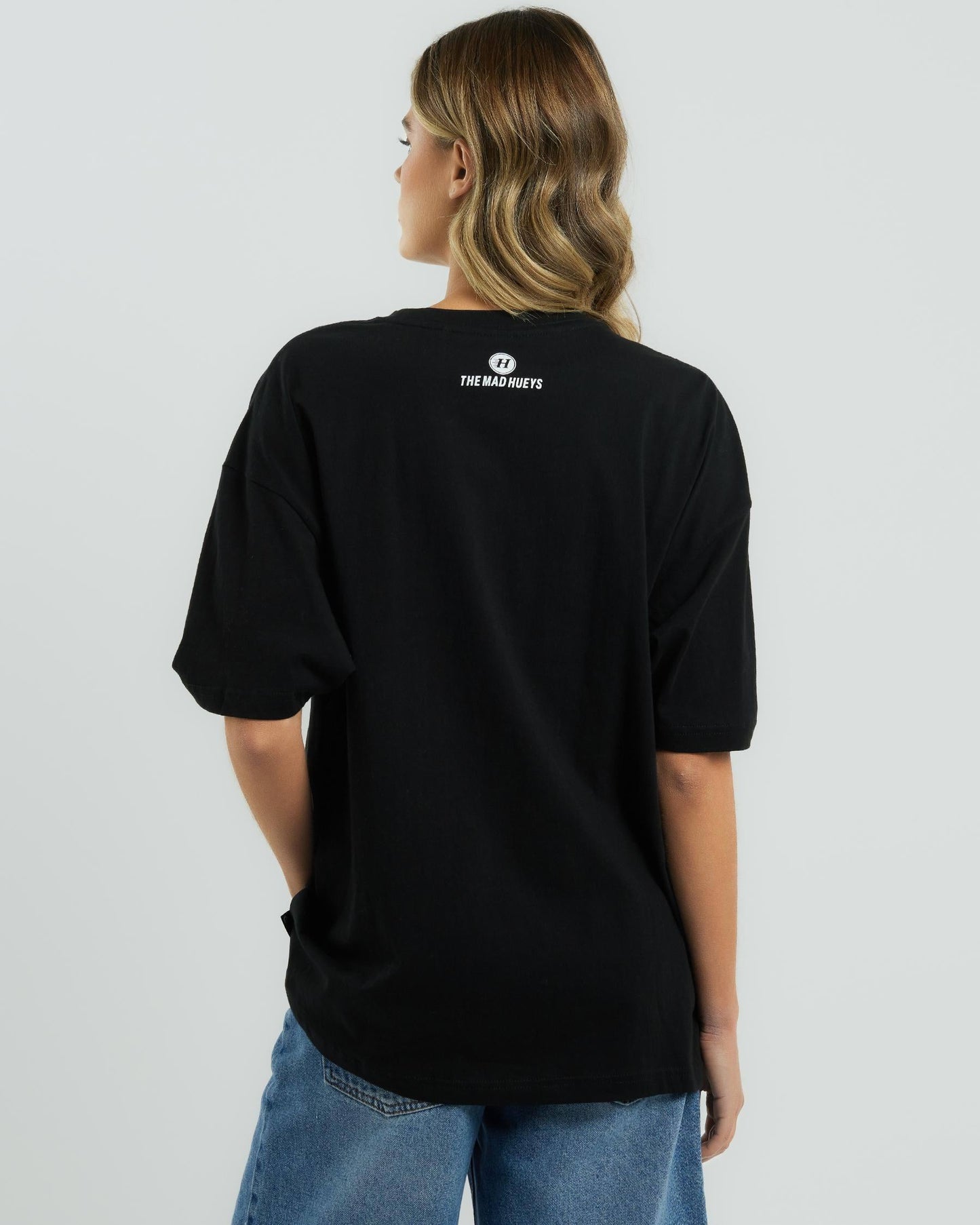 THE MAD HUEYS HUEYS WOMENS OVERSIZED TEE